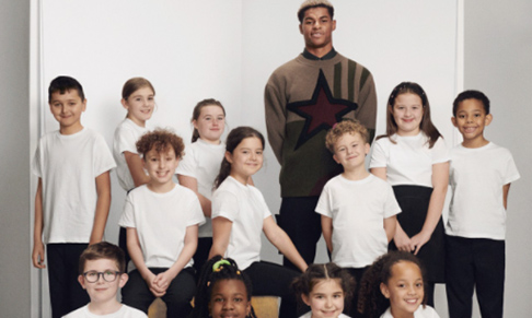 Burberry partners with Marcus Rashford MBE to develop children's literacy skills 